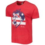 mens rui hachimura red 3-point champ tri-blend t-shirt – Genuine NBA Hats & Jerseys for Fans