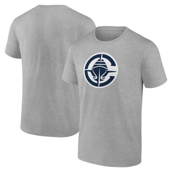 mens la clippers heather gray primary logo t-shirt – Genuine NBA Hats & Jerseys for Fans