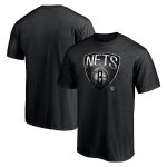 mens brooklyn nets black midnight mascot t-shirt – Genuine NBA Hats & Jerseys for Fans