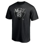 mens brooklyn nets black midnight mascot t-shirt – Genuine NBA Hats & Jerseys for Fans