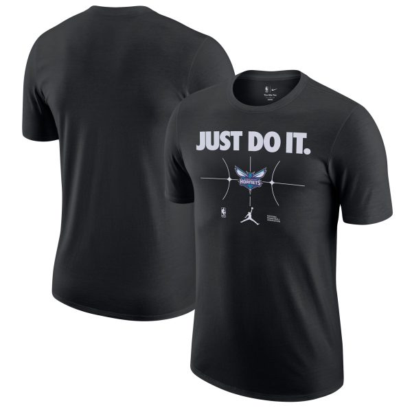 mens charlotte hornets nike black just do it t-shirt – Genuine NBA Hats & Jerseys for Fans