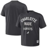 mens charlotte hornets nba x staple anthracite heavyweight oversized t-shirt – Genuine NBA Hats & Jerseys for Fans
