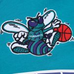 mens charlotte hornets mitchell  ness teal hardwood classics nights premium t-shirt – Genuine NBA Hats & Jerseys for Fans