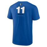 mens dallas mavericks kyrie irving blue behind the back name  number t-shirt – Genuine NBA Hats & Jerseys for Fans