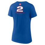 womens detroit pistons cade cunningham blue behind the back name  number v-neck t-shirt – Genuine NBA Hats & Jerseys for Fans