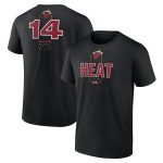 mens miami heat tyler herro black behind the back name  number t-shirt – Genuine NBA Hats & Jerseys for Fans