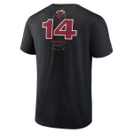 mens miami heat tyler herro black behind the back name  number t-shirt – Genuine NBA Hats & Jerseys for Fans