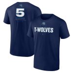 mens minnesota timberwolves anthony edwards navy behind the back name  number t-shirt – Genuine NBA Hats & Jerseys for Fans