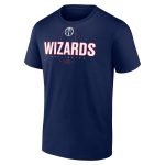 mens washington wizards jordan poole navy behind the back name  number t-shirt – Genuine NBA Hats & Jerseys for Fans