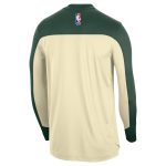 mens milwaukee bucks nike cream 202425 authentic pre-game legend long sleeve shooting shirt – Genuine NBA Hats & Jerseys for Fans
