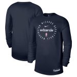 mens washington wizards nike navy 202425 legend on-court practice long sleeve t-shirt – Genuine NBA Hats & Jerseys for Fans