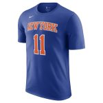 mens new york knicks jalen brunson nike blue icon edition name  number t-shirt – Genuine NBA Hats & Jerseys for Fans