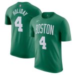 mens boston celtics jrue holiday nike kelly green icon edition name  number t-shirt – Genuine NBA Hats & Jerseys for Fans