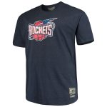 mens houston rockets mitchell  ness navy big  tall hardwood classics vintage logo t-shirt – Genuine NBA Hats & Jerseys for Fans