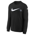 youth orlando magic nike black swoosh long sleeve t-shirt – Genuine NBA Hats & Jerseys for Fans