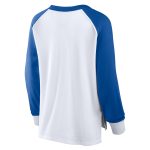 womens new york knicks fanatics white open lane waffle long sleeve v-neck t-shirt – Genuine NBA Hats & Jerseys for Fans
