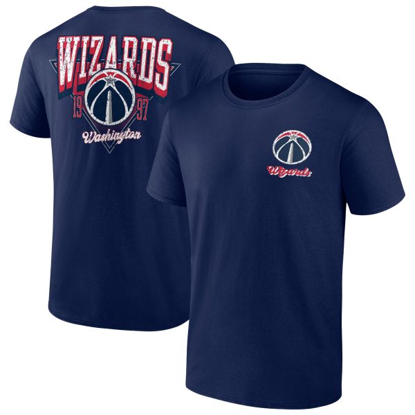 mens washington wizards navy never over t-shirt – Genuine NBA Hats & Jerseys for Fans