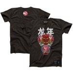 unisex atlanta hawks hyperfly heather black year of the dragon lunar new year collection t-shirt – Genuine NBA Hats & Jerseys for Fans