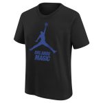 youth orlando magic jordan brand black essential jumpman logo t-shirt – Genuine NBA Hats & Jerseys for Fans