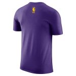 mens los angeles lakers nike purple 202425 city edition essential logo t-shirt – Genuine NBA Hats & Jerseys for Fans