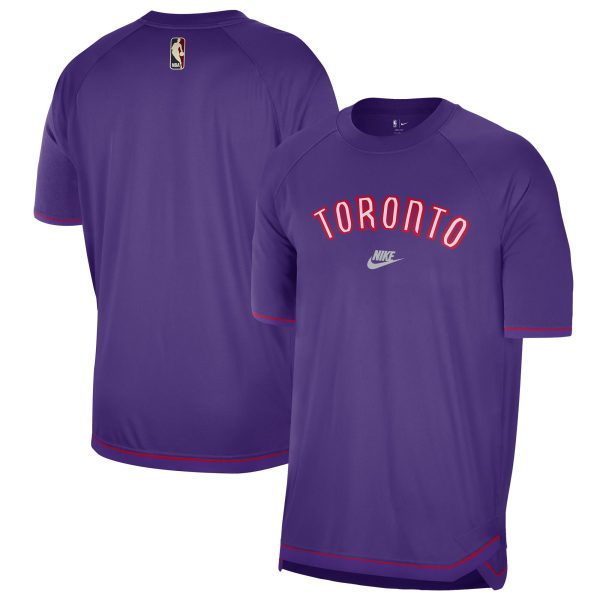 mens toronto raptors nike purple 202425 classic edition pregame shooting t-shirt – Genuine NBA Hats & Jerseys for Fans