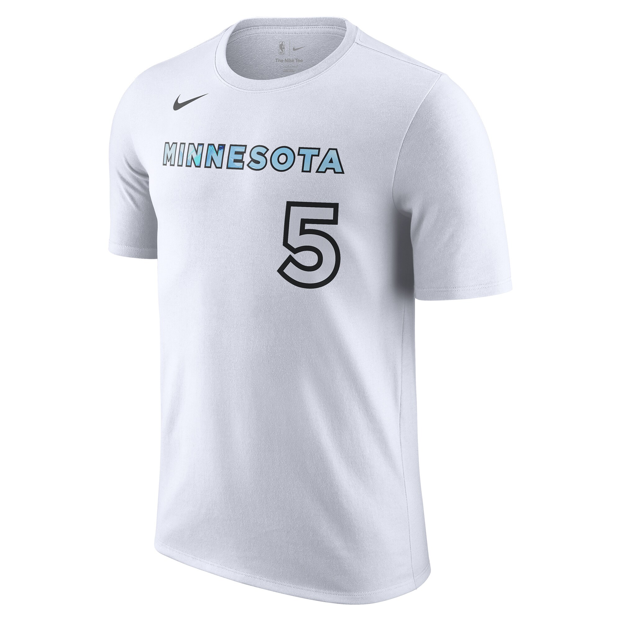 mens minnesota timberwolves anthony edwards nike white 202425 city edition name  number t-shirt – Genuine NBA Hats & Jerseys for Fans