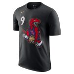 mens toronto raptors rj barrett nike black 202425 city edition name  number t-shirt – Genuine NBA Hats & Jerseys for Fans