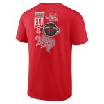 mens houston rockets red split zone t-shirt – Genuine NBA Hats & Jerseys for Fans