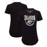 womens oklahoma city thunder sportiqe black phoebe super soft tri-blend t-shirt – Genuine NBA Hats & Jerseys for Fans