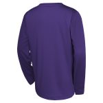 youth utah jazz nike purple 202425 city edition pregame performance long sleeve shooting t-shirt – Genuine NBA Hats & Jerseys for Fans