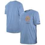 mens san antonio spurs new era light blue 202425 city edition chenille heavyweight t-shirt – Genuine NBA Hats & Jerseys for Fans