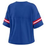womens philadelphia 76ers wear by erin andrews royal plus size color block boxy v-neck t-shirt – Genuine NBA Hats & Jerseys for Fans