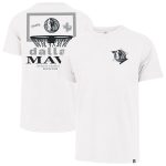 mens dallas mavericks 47 white city edition backboard franklin t-shirt – Genuine NBA Hats & Jerseys for Fans