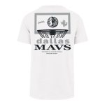 mens dallas mavericks 47 white city edition backboard franklin t-shirt – Genuine NBA Hats & Jerseys for Fans