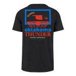 mens oklahoma city thunder 47 black city edition backboard t-shirt – Genuine NBA Hats & Jerseys for Fans