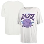 womens utah jazz 47 white city edition down court sadie t-shirt – Genuine NBA Hats & Jerseys for Fans