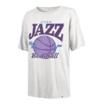 womens utah jazz 47 white city edition down court sadie t-shirt – Genuine NBA Hats & Jerseys for Fans