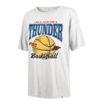 womens oklahoma city thunder 47 white city edition down court sadie t-shirt – Genuine NBA Hats & Jerseys for Fans
