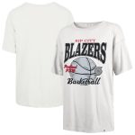 womens portland trail blazers 47 white city edition down court sadie t-shirt – Genuine NBA Hats & Jerseys for Fans