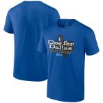 mens dallas mavericks fanatics blue 2024 western conference champions layup drill t-shirt – Genuine NBA Hats & Jerseys for Fans