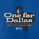 mens dallas mavericks fanatics blue 2024 western conference champions layup drill t-shirt – Genuine NBA Hats & Jerseys for Fans