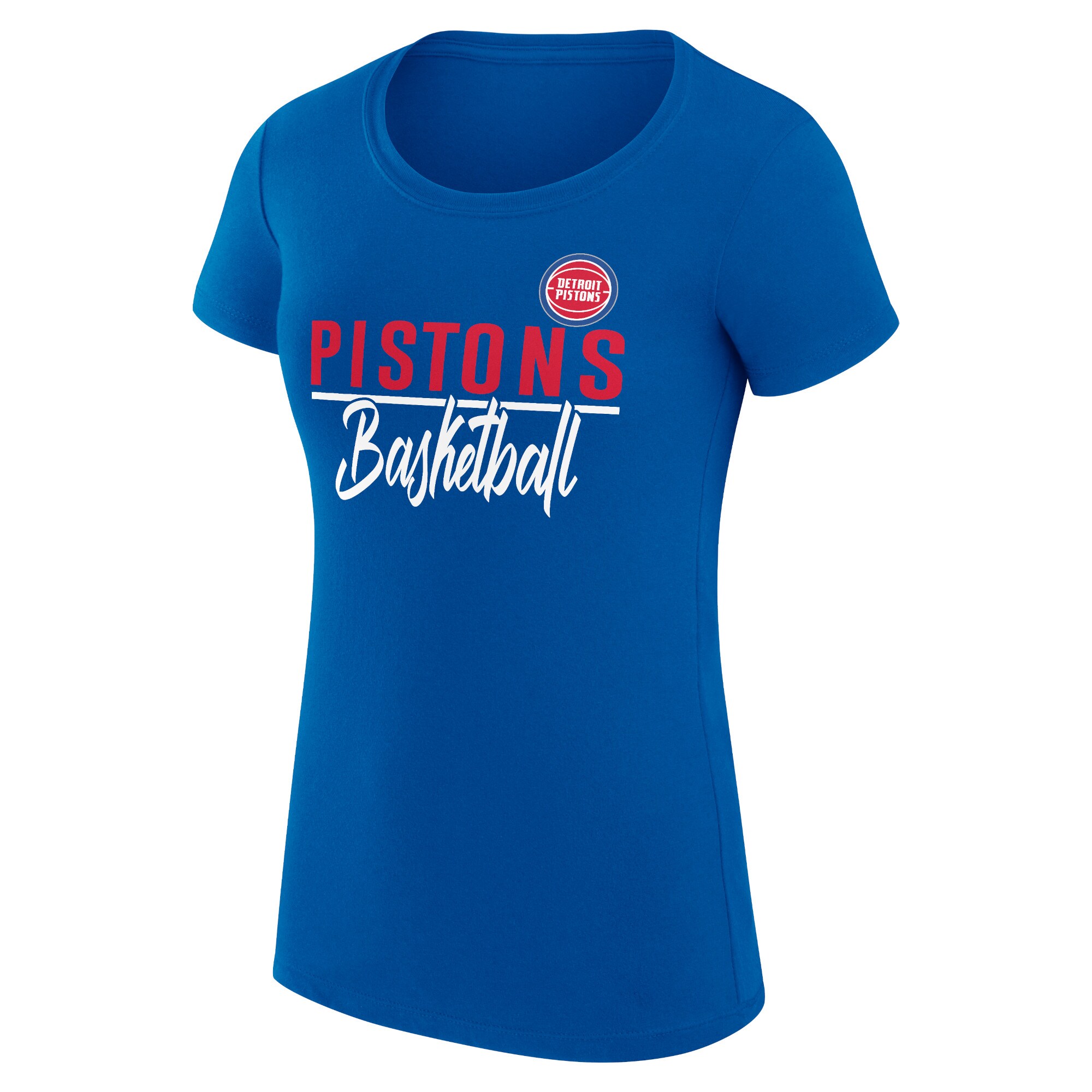 womens detroit pistons g-iii 4her by carl banks blue team sport fitted v-neck t-shirt – Genuine NBA Hats & Jerseys for Fans