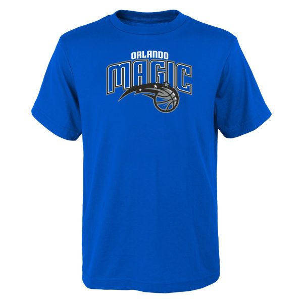 youth orlando magic royal primary logo t-shirt – Genuine NBA Hats & Jerseys for Fans