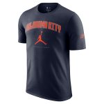 unisex oklahoma city thunder jordan brand navy essential cities t-shirt – Genuine NBA Hats & Jerseys for Fans