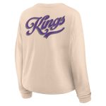 womens sacramento kings fanatics natural boxed out drop fashion long sleeve t-shirt – Genuine NBA Hats & Jerseys for Fans