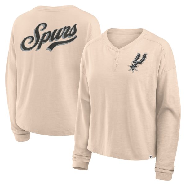 womens san antonio spurs fanatics natural boxed out drop fashion long sleeve t-shirt – Genuine NBA Hats & Jerseys for Fans