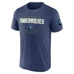 mens minnesota timberwolves heather navy block practice performance t-shirt – Genuine NBA Hats & Jerseys for Fans