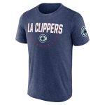 mens la clippers heather navy block practice performance t-shirt – Genuine NBA Hats & Jerseys for Fans