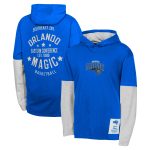 youth orlando magic blue small ball long sleeve hoodie t-shirt – Genuine NBA Hats & Jerseys for Fans
