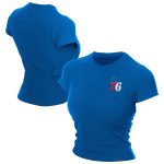 womens philadelphia 76ers new era blue leisure collection baby doll cropped t-shirt – Genuine NBA Hats & Jerseys for Fans